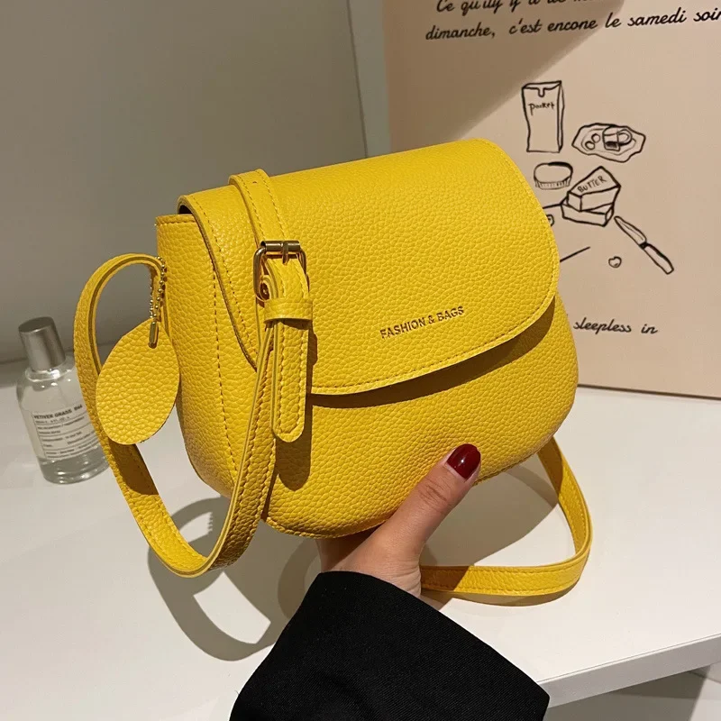 حقيبة نسائية بسيطة متعددة الاستخدامات بكتف واحد، حقيبة كروس ربيعية عصرية، حقيبة أنيقة تناسب الجميع